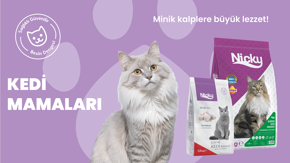 NickyPlus süper premium kedi mamaları